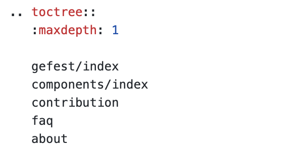 Index Structure